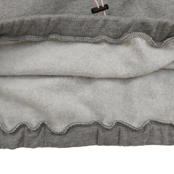 Vans Vine Half Zip Crop Hoodie Womens Medium Long Sleeve Embroidered Logo Cozy - Picture 8 of 11